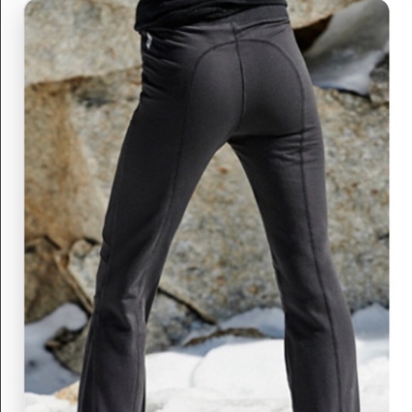 Free People Off Piste Flare Pants Small Black NWT - Picture 3 of 6